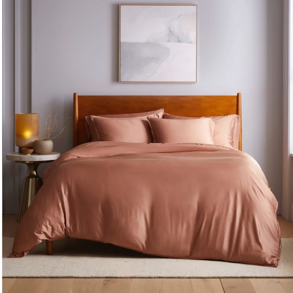 Quince Twin Duvet cover Color Clay 100% viscose from organic banboo - Picture 2 of 8
